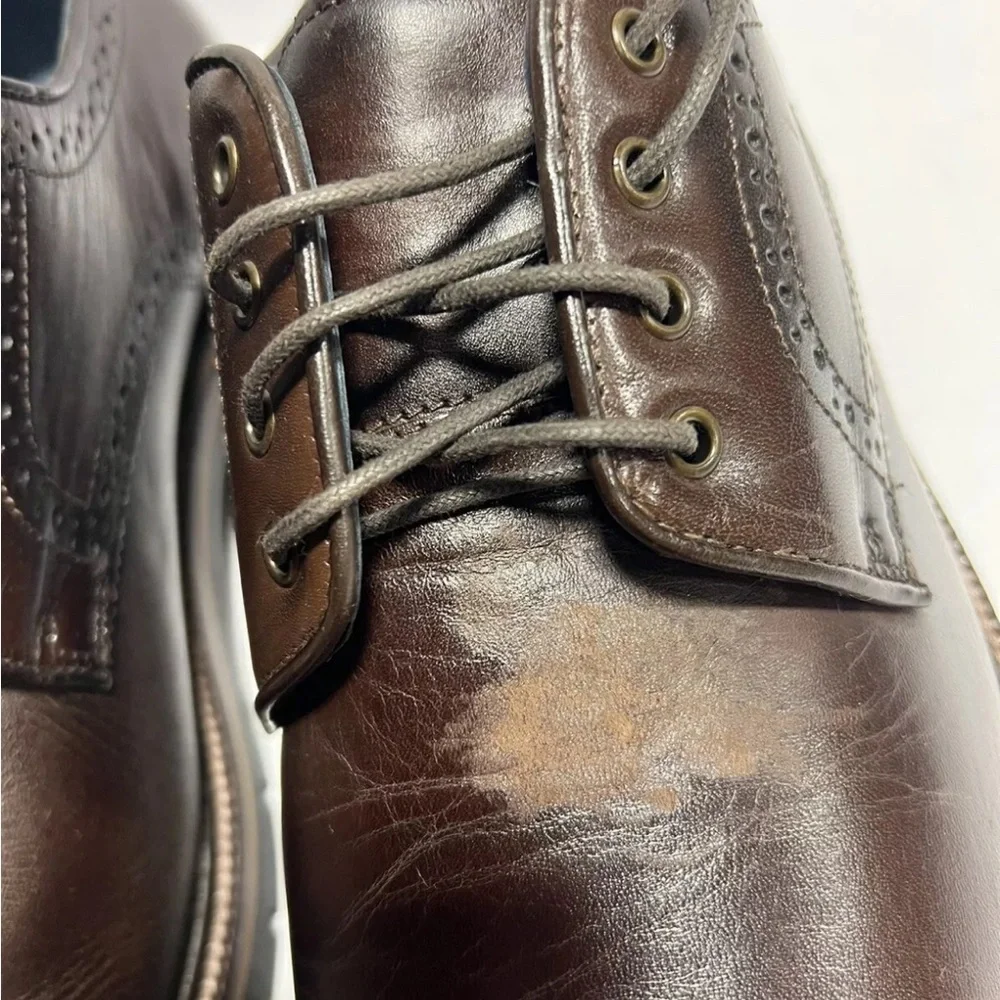 Johnston Murphy Cody Oxford Dress Shoe Brown 11 M